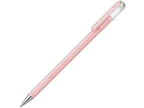 Ручка гелевая Pentel Hybrid Milky стержень Pastel Pink K108-PP