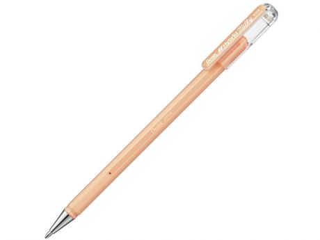 Ручка гелевая Pentel Hybrid Milky стержень Pastel Orange K108-PF