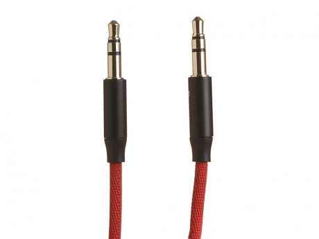 Аксессуар Baseus Yiven Audio Cable M30 Jack 3.5mm - Jack 3.5mm 1m Red-Black CAM30-B91