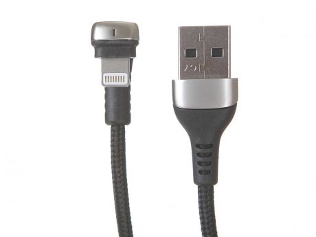 Аксессуар Baseus Green U-Shaped Lamp Mobile Game Cable USB - Lightning 2.4A 1m Black CALUX-A01