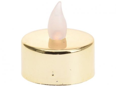 Светодиодная свеча Koopman International Глунцевый Стиль Gold 3.8х3.5cm ADA000530