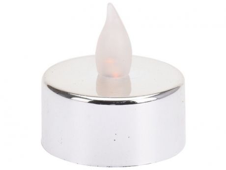 Светодиодная свеча Koopman International Глунцевый Стиль Silver 3.8х3.5cm ADA000540