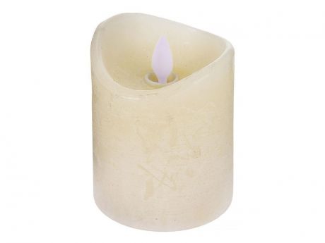 Светодиодная свеча Koopman International Уютный свет 7.5x10cm Ivory AX5400100