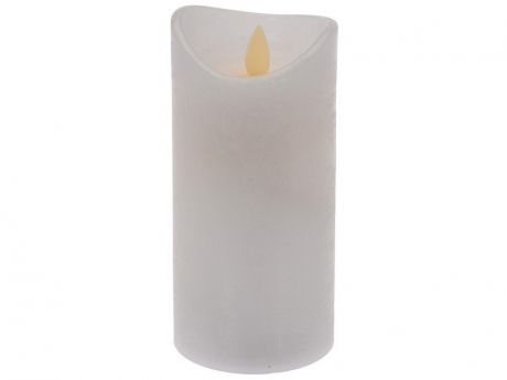 Светодиодная свеча Koopman International Живой радужный огонёк 7.5x15cm White AX5401710