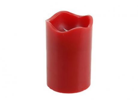 Светодиодная свеча Koopman International Мерцающая 7x9cm Red AAE103070/ACA200120