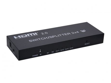 Сплиттер Orient HDMI Splitter 2x4 HSP0204H-2.0