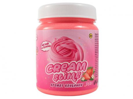 Слайм Slime Cream-Slime 250гр с ароматом клубники SF02-S