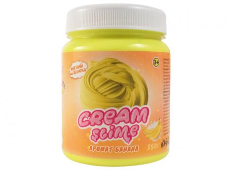 Слайм Slime Cream-Slime 250гр с ароматом банана SF02-B