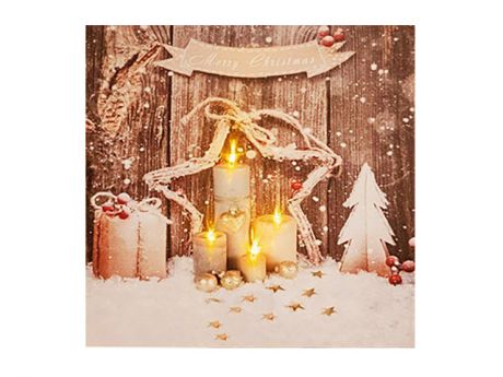 Светящееся украшение Koopman International Панно Рождественский этюд ANB000170-2