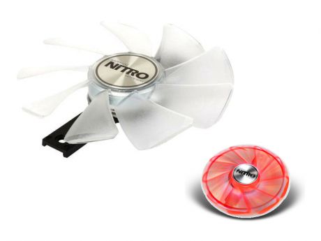 Охлаждение Sapphire Nitro Gear LED Fan Red 4N001-02-20G