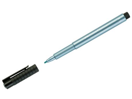 Ручка капиллярная Faber-Castell Pitt Artist Pen Metallic 1.5mm корпус Blue, стержень Blue 167392