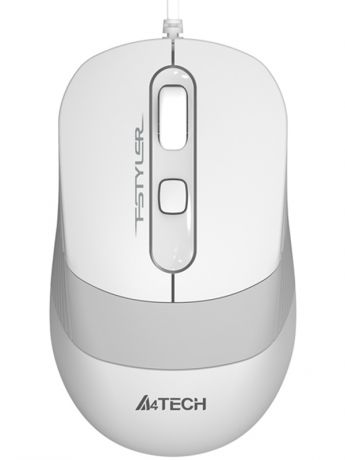 Мышь A4Tech Fstyler FM10 White-Grey