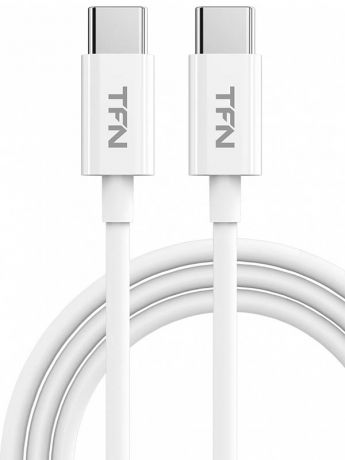 Аксессуар TFN TPE USB Type-C - USB Type-C 1m White TFN-CUSBCC1MTPWH