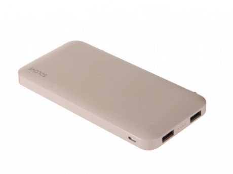 Внешний аккумулятор Xiaomi Solove Power Bank X8 10000mAh Pink