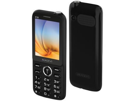 Сотовый телефон Maxvi K18 Black