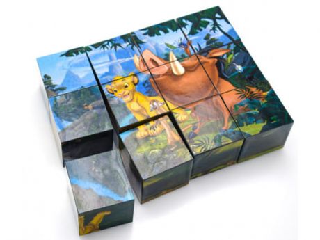 Кубики Step Puzzle Disney Король Лев 12шт 87156 / 292742
