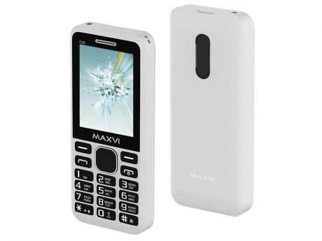 Сотовый телефон Maxvi C25 White