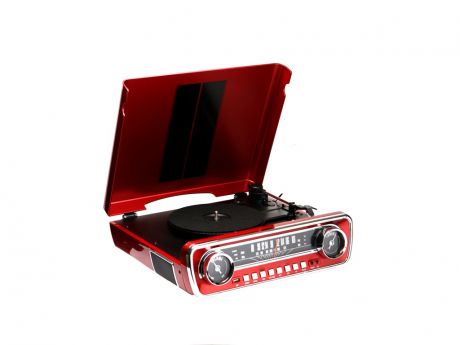 Проигрыватель ION Audio Mustang LP Red IONmust-r