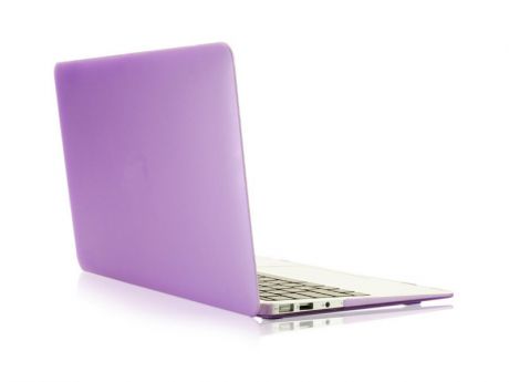 Аксессуар Чехол 13-inch Gurdini для APPLE MacBook Air 13 New 2018 Plastic Matt Dark Lavender 911192