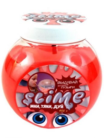 Слайм Лизун Slime Mega Mix 500гр Transparent + Red S500-1