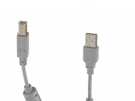 Аксессуар Behpex USB 2.0 AM-BM 1.8m Gold 2/Core