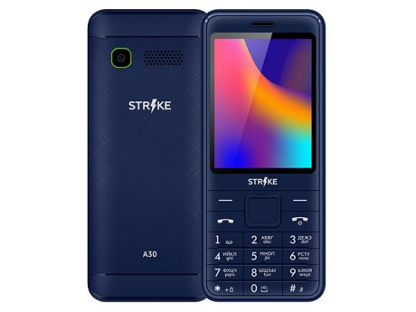 Сотовый телефон Strike A30 Blue-Green