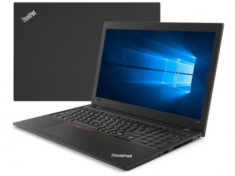 Ноутбук Lenovo ThinkPad L580 20LW0032RT (Intel Core i3-8130U 2.2GHz/4096Mb/500Gb/Intel HD Graphics/Wi-Fi/Bluetooth/Cam/15.6/1366x768/Windows 10 64-bit)