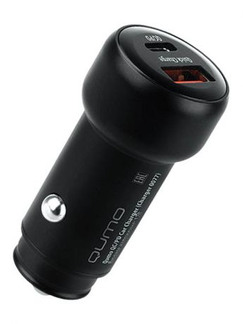 Зарядное устройство Qumo All QC/PD USB + Type-C Charger 0077 Black