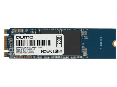 Жесткий диск Qumo Novation TLC 3D SSD 120Gb Q3DT-120GPPN-M2