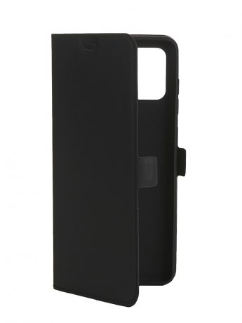Чехол DF для Samsung Galaxy A71 sFlip-61 Black