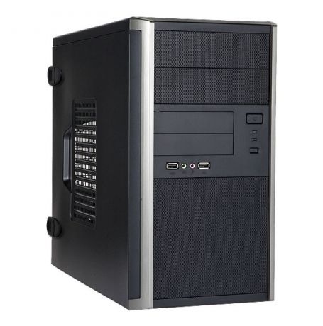 Корпус In Win EMR035BL mATX 450W Black-Silver 6120737