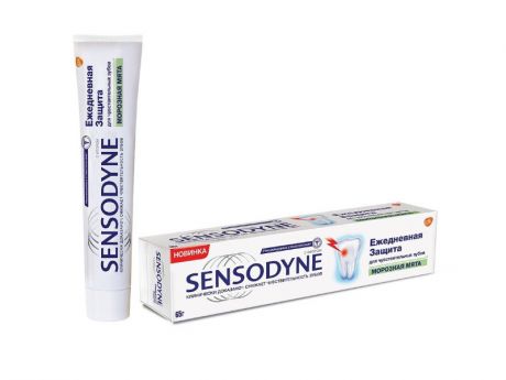 Зубная паста Sensodyne Ежедневная защита Морозная мята 65г 60000000118915