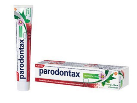 Зубная паста Parodontax Экстракты трав 75мл 60000000118096