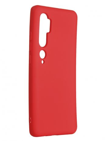 Чехол Neypo для Xiaomi Mi Note 10 Silicone Case Red NSC16210