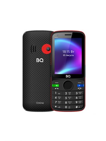 Сотовый телефон BQ 2800G Online Black-Red