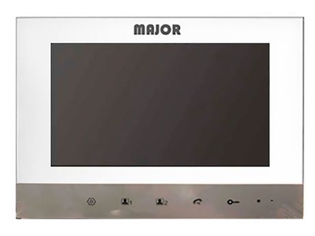 Видеодомофон Major Alfa White-Silver