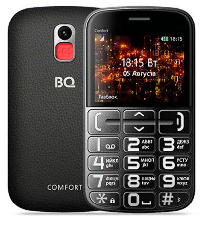Мобильный телефон BQ 2441 Comfort, черный