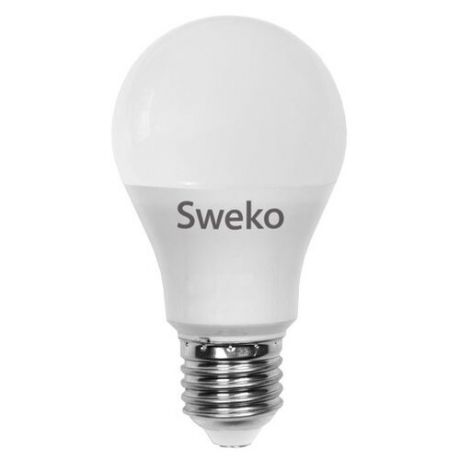 Лампа светодиодная Sweko E27, A60, 10Вт