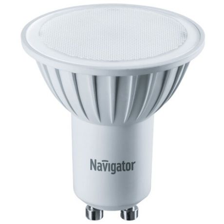 Лампа светодиодная Navigator GU10, PAR16, 5Вт