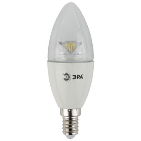 Лампа светодиодная ЭРА E14, B35, 7Вт
