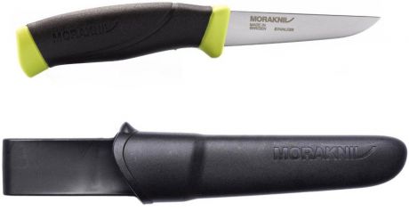 Mora Fishing Comfort Fillet 090, Нержавеющая сталь 12207 (черный, салатовый)