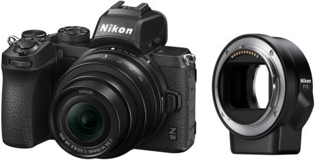 Nikon Z 50+NIKKOR Z DX 16-50mm VR+FTZ (черный)