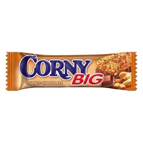 Злаковый батончик Corny Big Peanut-Chocolate с арахисом и шоколадом, 50 г