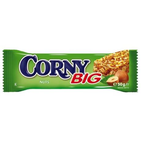 Злаковый батончик Corny Big Nuts с лесными орехами, 50 г