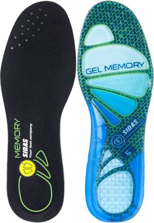 Sidas Стельки Sidas Cushioning Gel Memory, размер 46-48