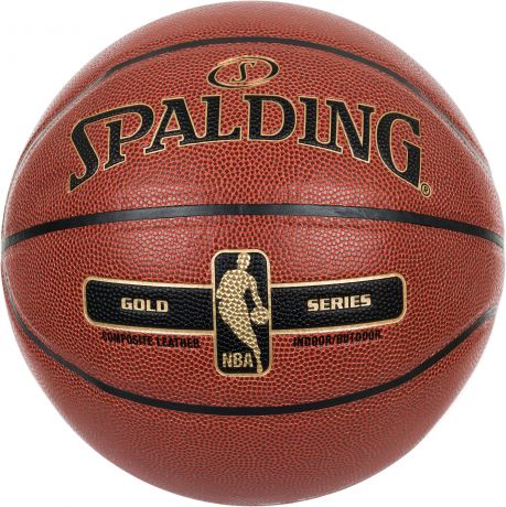 Spalding Мяч баскетбольный Spalding NBA Gold Series