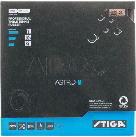 Stiga Накладка Stiga Airoc Astro M 2,1 мм
