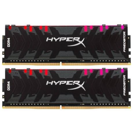 Оперативная память HyperX DDR4 2933 (PC 23400) DIMM 288 pin, 8 ГБ 2 шт. 1.35 В, CL 15, HX429C15PB3AK2/16