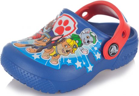 Crocs Шлепанцы для мальчиков Crocs FunLab Paw Patrol Clogs, размер 25