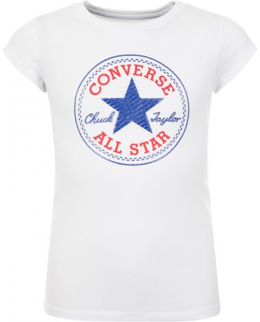 Converse Футболка для девочек Converse, размер 152